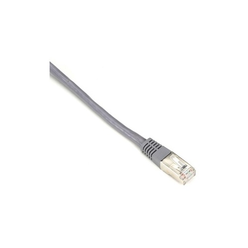 Black Box Cat5e 100-mhz Molded Slimline Stranded Ethernet Patch Cable-shielded (f/utp), Cm Pvc (rj45 M/m), Gray, 10-ft. (3.0-m) (EVNSL0172GY-0010)