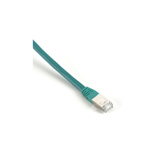 Black Box Cat6 400-mhz Molded Boot Solid Ethernet Patch Cable - Shielded (f/utp), Cmp Plenum (rj45 M/m), Green, 20-ft. (6.0-m), Taa (EVNSL0273GN-0020)