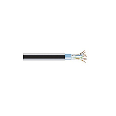 Black Box Cat5e 350-mhz Solid Ethernet Bulk Cable - Shielded (f/utp), Cmr Pvc, Black, 1000-ft. (304.8-m) Spool, Gsa, Taa (EVNSL0508A-1000) Black Box Cat5e 350-mhz Solid Ethernet Bulk Cable - Shielded (f/utp), Cmr Pvc, Black, 1000-ft. (304.8-m) Spool, Gsa, Taa (EVNSL0508A-1000)