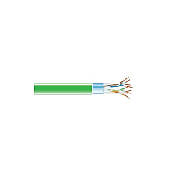 Black Box Cat5e 350-mhz Solid Ethernet Bulk Cable - Shielded (f/utp), Cmp Plenum, Taa, Green, 1000-ft. (304.8-m) Spool, Gsa, Taa (EVNSL0517A-1000) Black Box Cat5e 350-mhz Solid Ethernet Bulk Cable - Shielded (f/utp), Cmp Plenum, Taa, Green, 1000-ft. (304.8-m) Spool, Gsa, Taa (EVNSL0517A-1000)