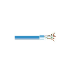 Black Box Cat6 400-mhz Solid Ethernet Bulk Cable - Shielded (f/utp), Cmp Plenum, Blue, 1000-ft. (304.8-m) Spool, Gsa, Taa (EVNSL0611A-1000)