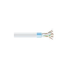 Black Box Cat6 400-mhz Solid Ethernet Bulk Cable - Shielded (f/utp), Cmp Plenum, White, 1000-ft. (304.8-m) Spool, Gsa, Taa (EVNSL0615A-1000)