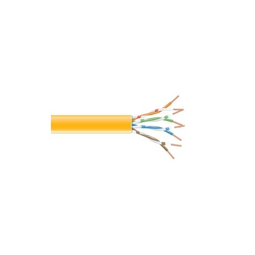 Black Box Cat6 550-mhz Stranded Ethernet Bulk Cable - Unshielded (utp), Cm Pvc, Orange, 1000-ft. (304.8-m) Spool, Gsa, Taa (EVNSL0649A-1000)