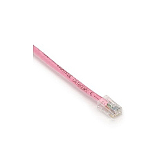 Black Box Cat6 550-mhz Stranded Ethernet Patch Cable - Unshielded (utp), Cm Pvc, No Boot (rj45 M/m), Pink, 30-ft. (9.1-m) (EVNSL626-0030) Black Box Cat6 550-mhz Stranded Ethernet Patch Cable - Unshielded (utp), Cm Pvc, No Boot (rj45 M/m), Pink, 30-ft. (9.1-m) (EVNSL626-0030)