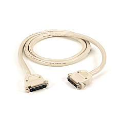 Black Box Rs530 Serial Data Cable - Db25 Male/db25 Male, 5-ft. (1.5-m) (EVNT530-0005-MM)