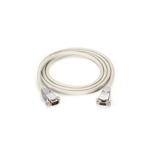 Black Box Rs-232 Shielded Null Modem Cable - Metal Hoods Db9 Male/female, 6-ft. (1.8-m) (EYN257T-0006-MF)