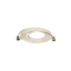 Black Box Rs232 Shielded Null Modem Cable - Metal Hood, Db9 Male/female, 10-ft. (3.0-m) (EYN257T-0010-MF)