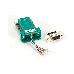 Black Box Db9 Female To Rj45f Modular Adapter Kit With Thumbscrews Green (FA4509F-GR) Black Box Db9 Female To Rj45f Modular Adapter Kit With Thumbscrews Green (FA4509F-GR)