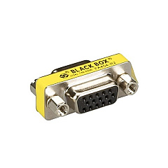 Black Box Gender Changer - Db15hd Female/db15hd Female (FA454R2) Black Box Gender Changer - Db15hd Female/db15hd Female (FA454R2)