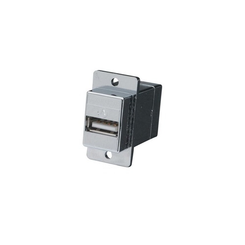 Black Box Usb Panel Mount Adapter - Type A Female To Type B Female (FAUSB31)
