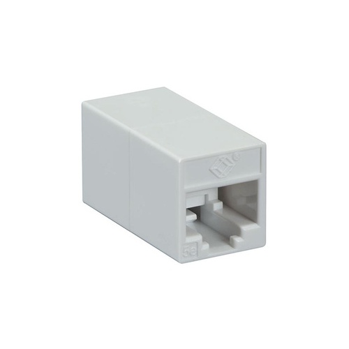 Black Box Cat5e Unshielded Straight-pin Coupler - White, 10-pack, Gsa, Taa (FM506R210PAK)