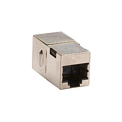 Black Box Cat5e Shielded Straight-pin Coupler - Silver, Gsa, Taa (FM508-R2) Black Box Cat5e Shielded Straight-pin Coupler - Silver, Gsa, Taa (FM508-R2)