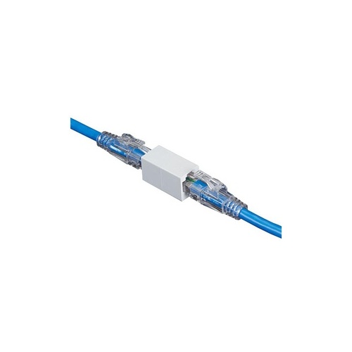 Black Box Cat5e Unshielded Cross-pin Coupler - White, Taa (FM566-R2)