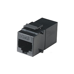 Black Box Cat6 Coupler - Unshielded, Straight-pin, Office Black, Gsa, Taa (FM692) Black Box Cat6 Coupler - Unshielded, Straight-pin, Office Black, Gsa, Taa (FM692)