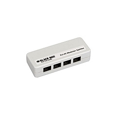 Black Box Rj45 Unshielded Mod Splitter 1rj45/4rj45 B Pin, Gsa, Taa (FM805-R2) Black Box Rj45 Unshielded Mod Splitter 1rj45/4rj45 B Pin, Gsa, Taa (FM805-R2)