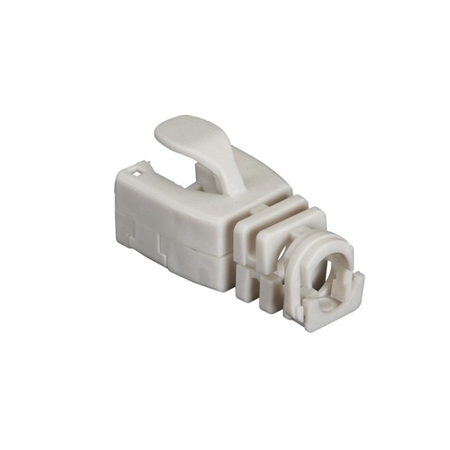 Black Box Snap-on Snagless Cable Boot - Gray, 50-pack, Gsa, Taa (FMT721-SO-50PAK)
