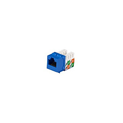Black Box Cat5e Keystone Jack - Unshielded, Blue, Gsa, Taa (FMT920-R2) Black Box Cat5e Keystone Jack - Unshielded, Blue, Gsa, Taa (FMT920-R2)