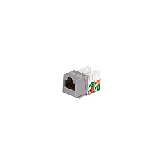 Black Box Cat5e Keystone Jack - Unshielded, Gray, Gsa, Taa (FMT923-R2) Black Box Cat5e Keystone Jack - Unshielded, Gray, Gsa, Taa (FMT923-R2)