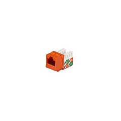 Black Box Cat5e Keystone Jack - Unshielded, Orange, Gsa, Taa (FMT926R2) Black Box Cat5e Keystone Jack - Unshielded, Orange, Gsa, Taa (FMT926R2)
