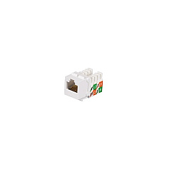Black Box Cat5e Keystone Jack - Unshielded, White, Gsa, Taa (FMT929-R2) Black Box Cat5e Keystone Jack - Unshielded, White, Gsa, Taa (FMT929-R2)