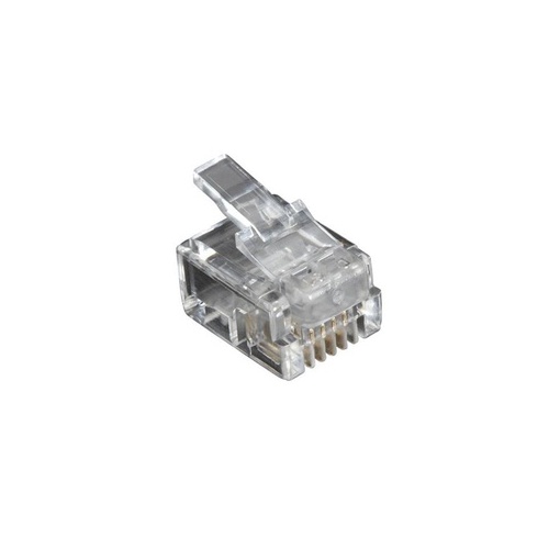 Black Box Rj11 Modular Plug - Unshielded, 4-wire, 50-pack, Gsa, Taa (FMTP411-50PAK)