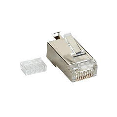Black Box Cat6 Modular Plug - Shielded, Rj45, 250-pack, Gsa, Taa (FMTP6S-250PAK) Black Box Cat6 Modular Plug - Shielded, Rj45, 250-pack, Gsa, Taa (FMTP6S-250PAK)