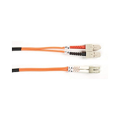 Black Box Om1 62.5/125 Multimode Fiber Optic Patch Cable - Ofnr Pvc, Sc To Lc, Orange, 2-m (6.5-ft.) (FO625-002M-SCLC) Black Box Om1 62.5/125 Multimode Fiber Optic Patch Cable - Ofnr Pvc, Sc To Lc, Orange, 2-m (6.5-ft.) (FO625-002M-SCLC)