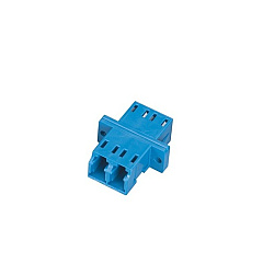 Black Box Fiber Optic Coupling - Singlemode, Duplex, Ceramic Sleeve, Plastic Flange, Rectangular, Lc-lc, Blue, Gsa, Taa (FOT126) Black Box Fiber Optic Coupling - Singlemode, Duplex, Ceramic Sleeve, Plastic Flange, Rectangular, Lc-lc, Blue, Gsa, Taa (FOT126)
