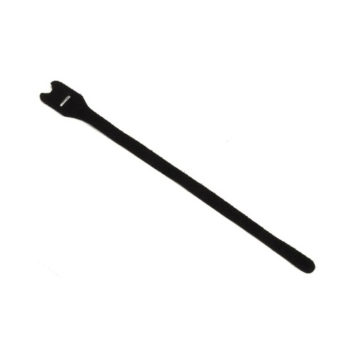 Black Box Hook-and-loop Cable Wrap - 1/2" X 12", Black, 10-pack, Gsa, Taa (FT9120)