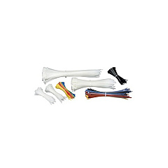 Black Box Nylon Cable Zip Ties - 1/8"w X 4"l-7"l-11"l, Assorted Colors, 650-pack, Taa (FT917) Black Box Nylon Cable Zip Ties - 1/8"w X 4"l-7"l-11"l, Assorted Colors, 650-pack, Taa (FT917)