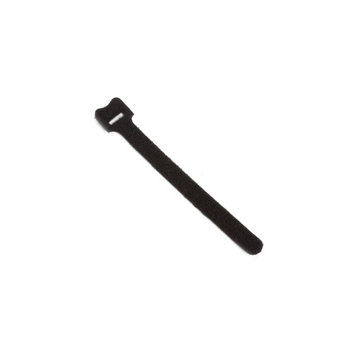 Black Box Hook And Loop Cable Wrap - 1/2" X 6", Black, 10-pack, Gsa, Taa (FT9260)