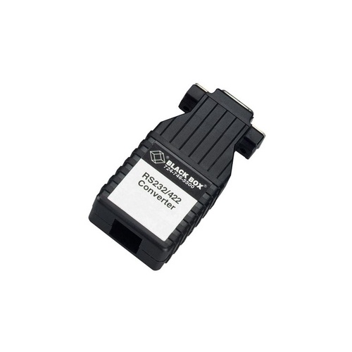 Black Box Async Rs-232 To Rs-422 Interface Converter - Db9 To Rj-45, Gsa, Taa (IC631A-F)