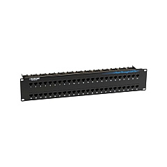 Black Box Cat5e Feed-through Patch Panel - 2u, Unshielded, 48-port, Gsa, Taa (JPM810AR2) Black Box Cat5e Feed-through Patch Panel - 2u, Unshielded, 48-port, Gsa, Taa (JPM810AR2)