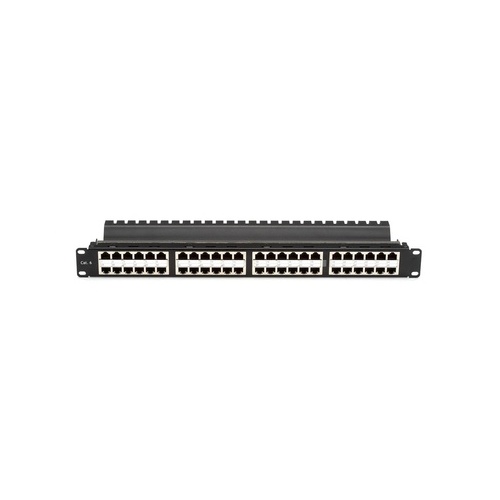 Black Box Cat6 Patch Panel - Feed-through, High-density, 1u, Shielded, 48-port, Gsa, Taa (JPM816A-HD)