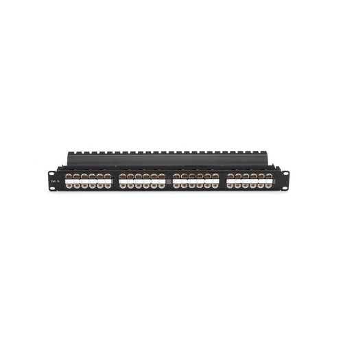 Black Box Cat6 Feed-through Patch Panel - 1u, Unshielded, 48-port, Gsa, Taa (JPM820A-HD)