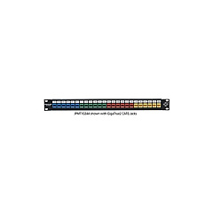 Black Box Multimedia Patch Panel - 1u, 24-port, Gsa, Taa (JPMT1024A) Black Box Multimedia Patch Panel - 1u, 24-port, Gsa, Taa (JPMT1024A)