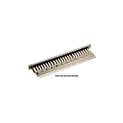 Black Box Cat6 Shielded Patch Panel - 1u, 24-port, Gsa, Taa (JPS60A-24)