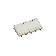 Black Box Cat5e Connecting Block - 5-pair Clips, 25-pack, Taa (JPT5E-5PR-25PAK) Black Box Cat5e Connecting Block - 5-pair Clips, 25-pack, Taa (JPT5E-5PR-25PAK)
