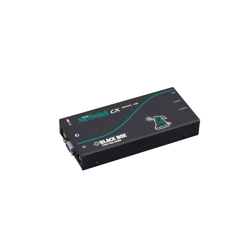 Black Box Kvm Switch Remote Unit - Vga, Usb With Audio And Skew Compensation, Gsa, Taa (KV04AUS-REM)