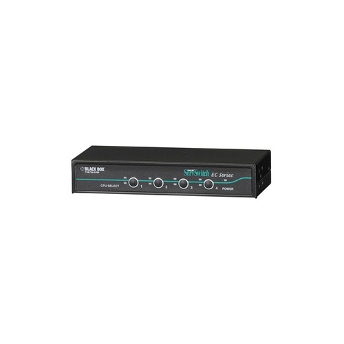 Black Box Kvm Switch For Ps/2 And Usb Servers And Ps/2 Consoles - 4-port, Gsa, Taa (KV9104A)