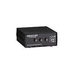 Black Box Rj45 4-to-1 Cat6 Ethernet 10g Manual Desktop Switch , Gsa, Taa (SW1032A) Black Box Rj45 4-to-1 Cat6 Ethernet 10g Manual Desktop Switch , Gsa, Taa (SW1032A)