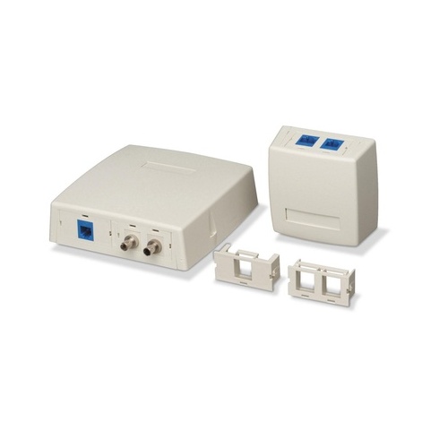 Black Box Surface-mount Housing Box - 1-insert, Gsa, Taa (WPT901)