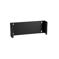 Black Box Wallmount Bracket - 4u, 19"w, 4"d, M5 Square Holes, Gsa, Taa (JPM054-R2) Black Box Wallmount Bracket - 4u, 19"w, 4"d, M5 Square Holes, Gsa, Taa (JPM054-R2)