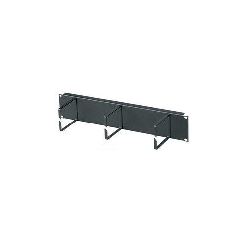 Black Box Horizontal Rackmount It Cable Manager - 2u, 19", Single-sided Metal, Taa (JPM147A-R2)