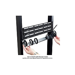 Black Box Horizontal Rackmount It Cable Manager - 0u, 19"single-sided Black, Gsa, Taa (JPM500A-R2) Black Box Horizontal Rackmount It Cable Manager - 0u, 19"single-sided Black, Gsa, Taa (JPM500A-R2)
