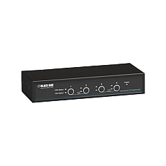 Black Box Dt Kvm Switch Displayport With Usb And Audio - 4-port, Gsa, Taa (KV9704A) Black Box Dt Kvm Switch Displayport With Usb And Audio - 4-port, Gsa, Taa (KV9704A)