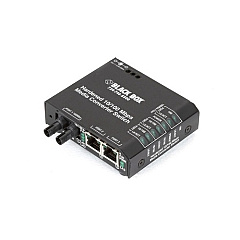 Black Box Fast Ethernet Hardened Temperature Switch(2)10/100-mbps Copper Rj45,(1)100-mbps Mm Fiber,1300nm,2km,st,12v Dc,gsa,taa (LBH100AHST12) Black Box Fast Ethernet Hardened Temperature Switch(2)10/100-mbps Copper Rj45,(1)100-mbps Mm Fiber,1300nm,2km,st,12v Dc,gsa,taa (LBH100AHST12)