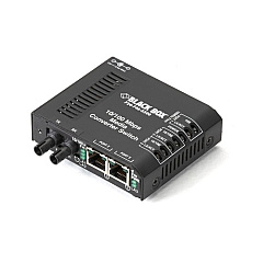 Black Box Fast Ethernet (100-mbps) Switch - (2) 10/100-mbps Copper Rj45, (1) 100-mbps Multimode Fiber, 1300nm, 2km, St, Gsa, Taa (LBH100AST) Black Box Fast Ethernet (100-mbps) Switch - (2) 10/100-mbps Copper Rj45, (1) 100-mbps Multimode Fiber, 1300nm, 2km, St, Gsa, Taa (LBH100AST)