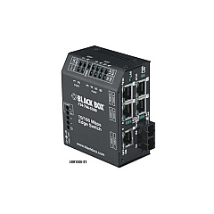 Black Box Fast Ethernet (100-mbps) Switch - (5) 10/100-mbps Copper Rj45, (1) 100-mbps Multimode Fiber, 1300nm, 2km, St, Gsa, Taa (LBH150A-ST) Black Box Fast Ethernet (100-mbps) Switch - (5) 10/100-mbps Copper Rj45, (1) 100-mbps Multimode Fiber, 1300nm, 2km, St, Gsa, Taa (LBH150A-ST)