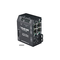 Black Box Fast Ethernet (100-mbps) Switch - (4) 10/100-mbps Copper Rj45, (2) 100-mbps Multimode Fiber, 1300nm, 2km, St, Gsa, Taa (LBH240A-ST) Black Box Fast Ethernet (100-mbps) Switch - (4) 10/100-mbps Copper Rj45, (2) 100-mbps Multimode Fiber, 1300nm, 2km, St, Gsa, Taa (LBH240A-ST)